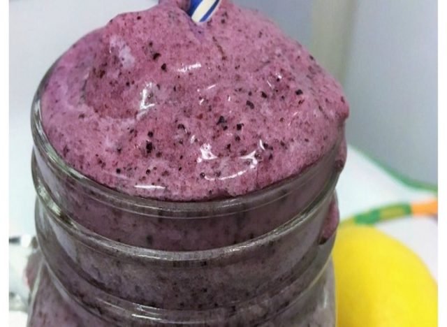 Healthy smoothie for breakfast