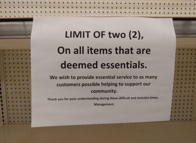 Temporary Item Limits