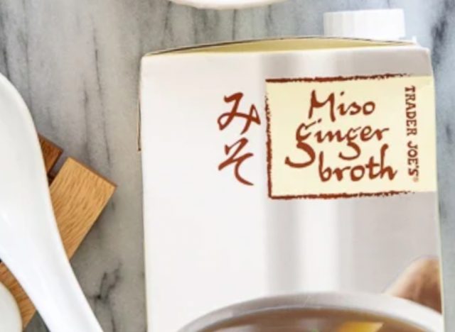 Trader Joe's Miso Ginger Broth