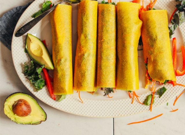 Veggie Coconut Wraps