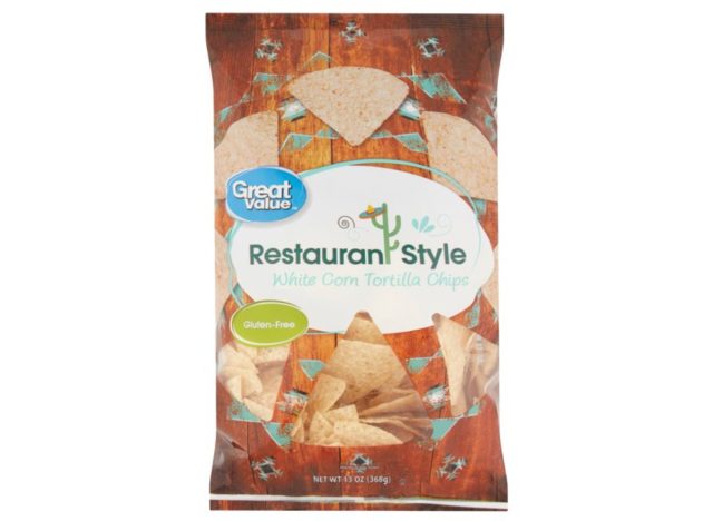 Walmart Great Value Restaurant Style White Corn Tortilla Chips