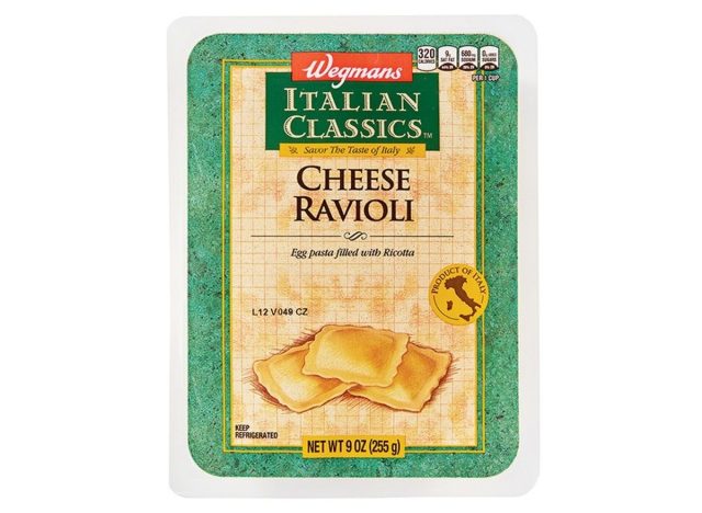 Wegmans Organic Cheese Ravioli