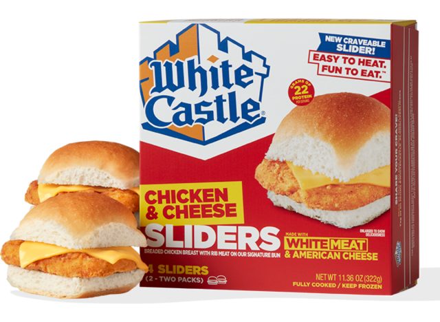 White Castle Chicken & Cheese Sliders Grocery