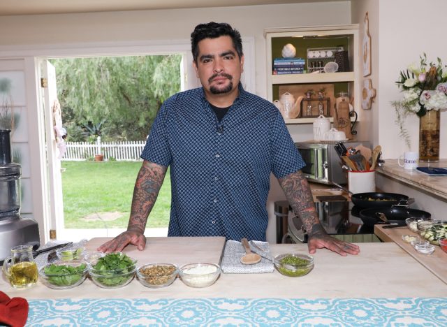 aarón sánchez cooking on hallmark's home & family