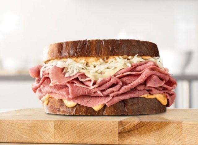 arby's double stacked reuben