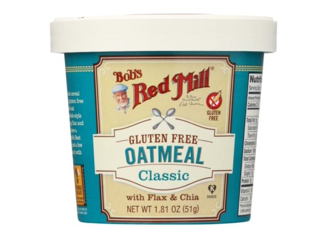 bob's red mill classic oatmeal cup
