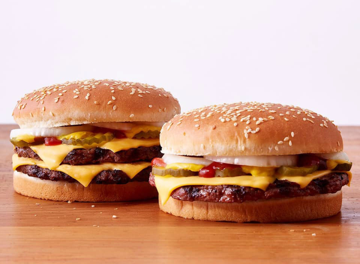 burger king cheeseburgers