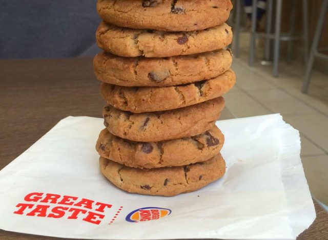 burger king cookies