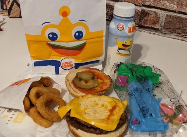 burger king double kids meal