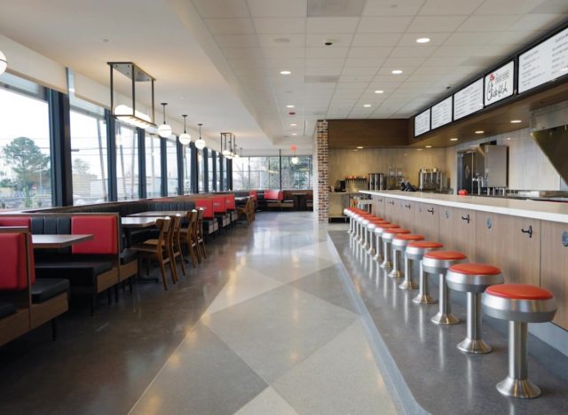 chick-fil-a dwarf house dining area