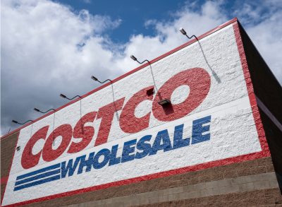 costco wholesale sign