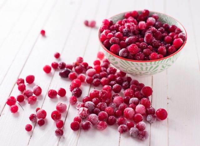 frozen cranberries