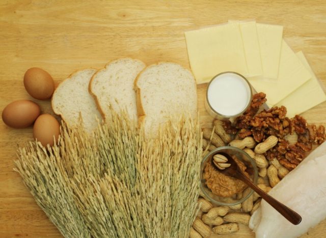 ingrediente fără gluten și lactate
