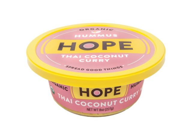 hope organic thai coconut curry hummus