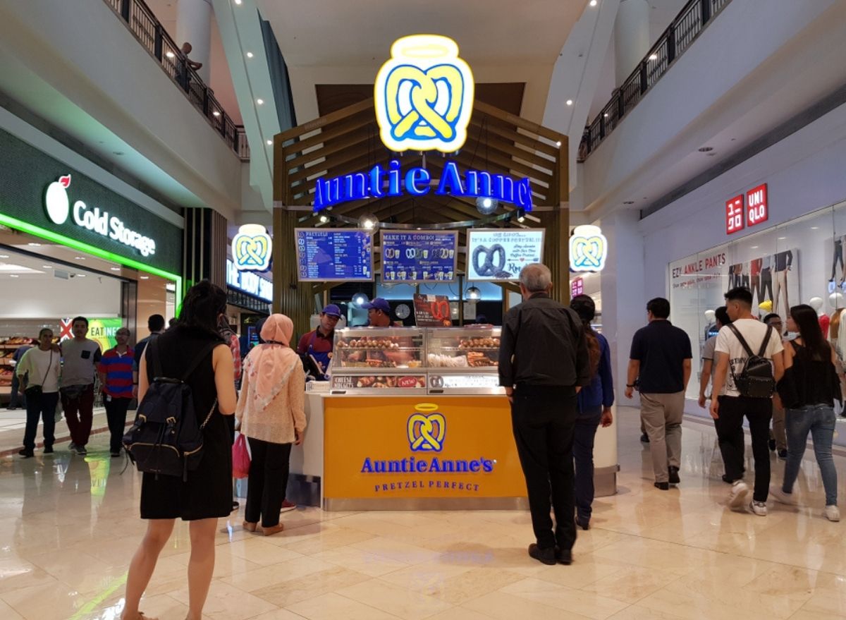 mall auntie anne's