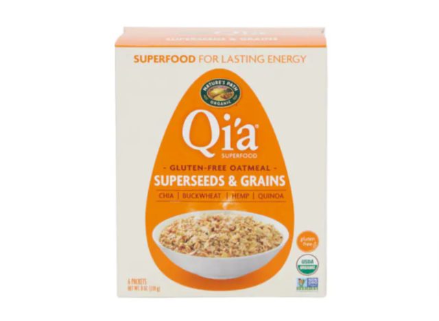nature's path organic gluten-free qi'a superfood superseeds and grains oatmeal
