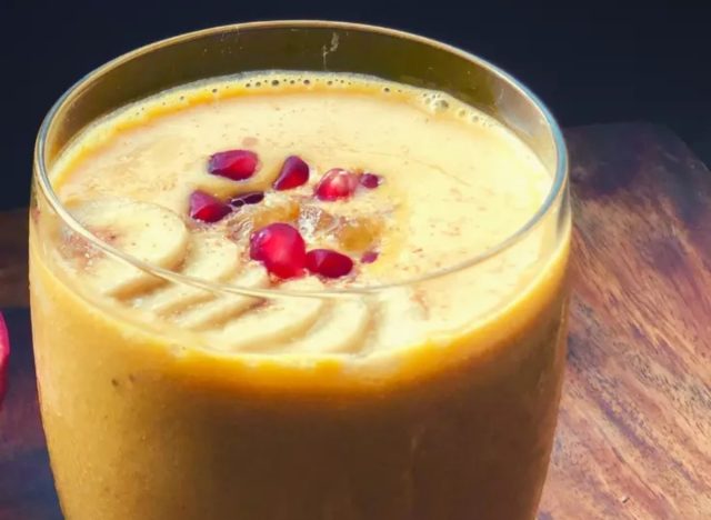 pumpkin protein smoothie