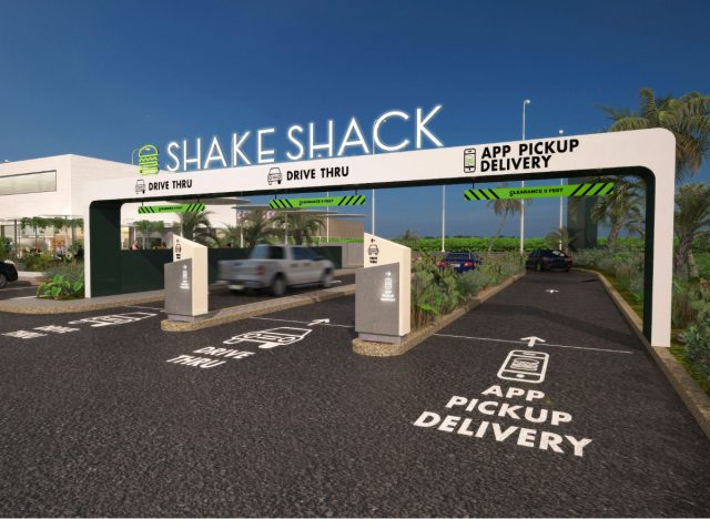 shake shack drive thru