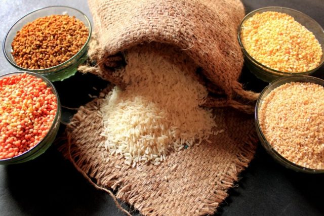 starch grains