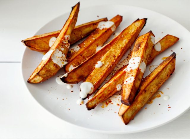 sweet potatoes and greek yogurt