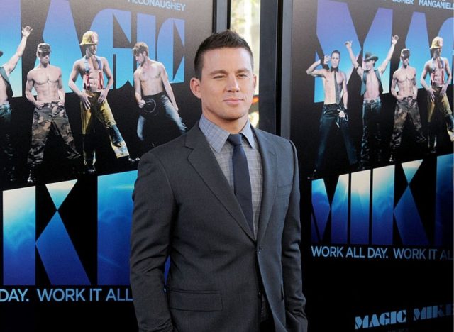 channing tatum at magic mike premiere