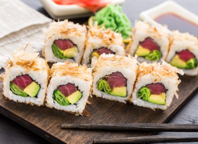 tuna sushi