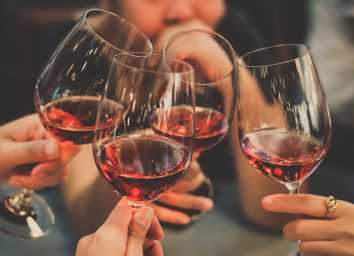 wine glasses