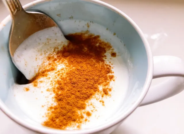 yogurt and cinnamon