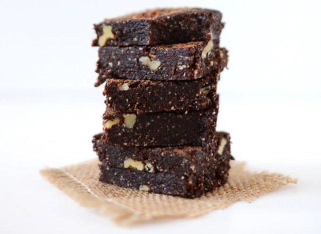 5-Minute Espresso Walnut Brownies