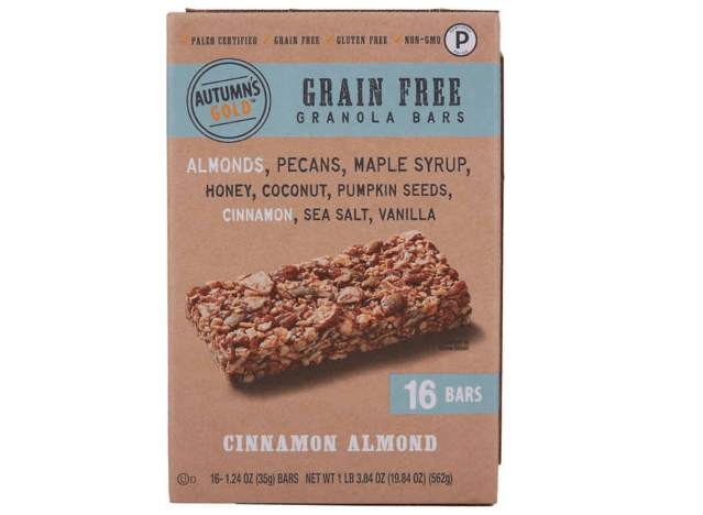 Autumn's Gold Grain-Free Granola Bars