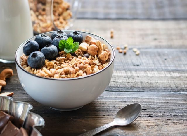 Yogurt Bowl with Blueberries