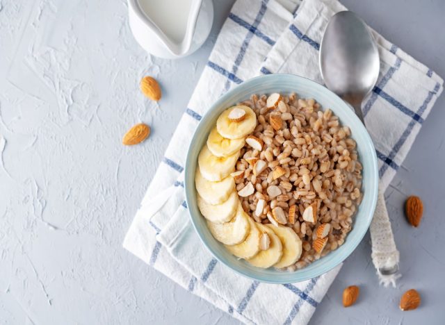 Banana and Barley Breakfast