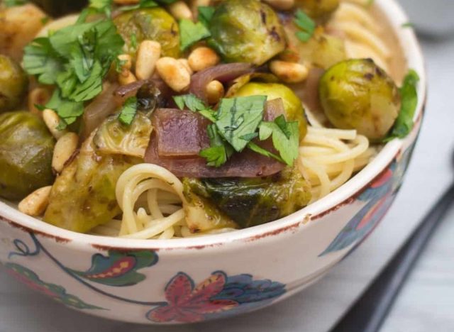Brussels Sprouts Pasta