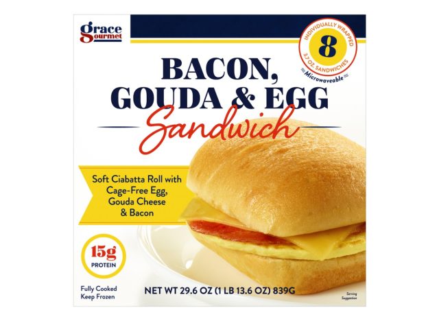 Costco Bacon Egg Gouda Sandwich