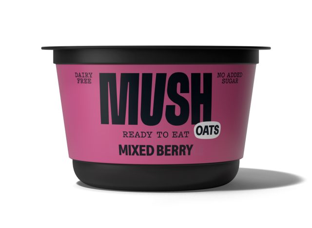 MUSH Mixed Berry Overnight Oats