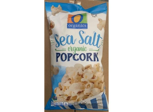 O Organics Sea Salt Organic Popcorn