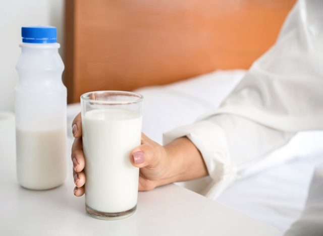 Milk Bedside Table 