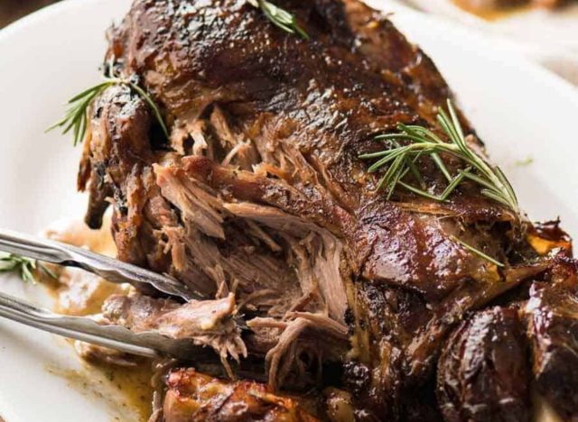 Slow-Roast Leg of Lamb