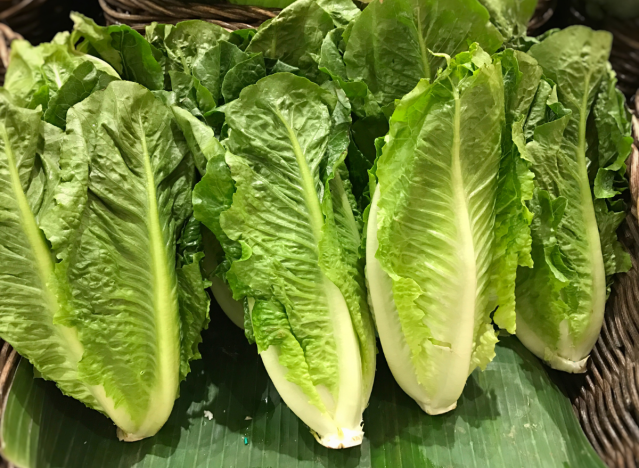 The Ocean Mist Farms brand Romaine Hearts lettuce