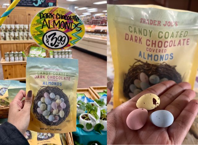 Trader Joe's Candy Coated Dark Chocolate Covered Almonds