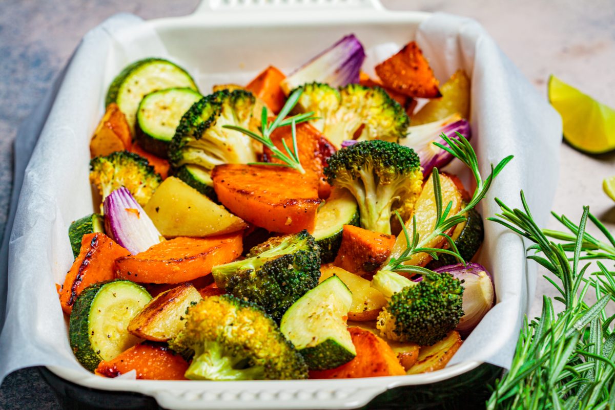 baked vegetables