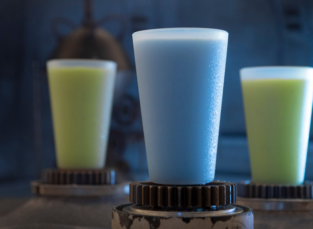 blue milk at Milk Stand at Star Wars: Galaxy's Edge