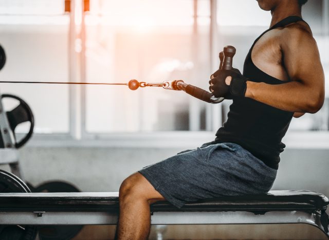 seated cable row