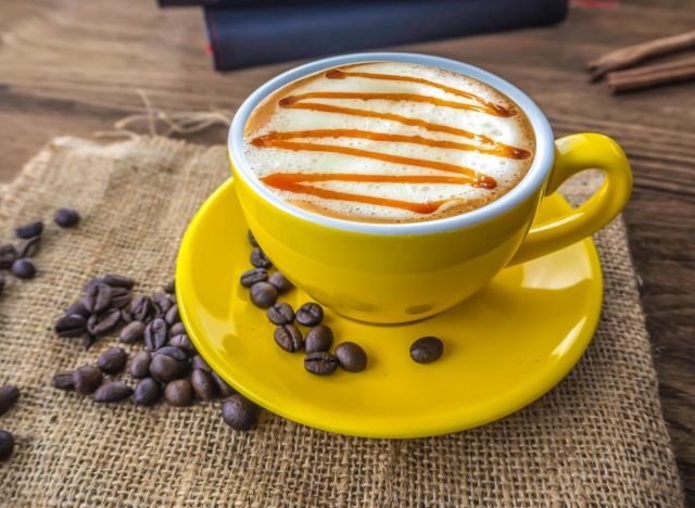 caramel macchiato coffee