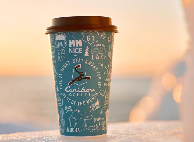 caribou coffee cup