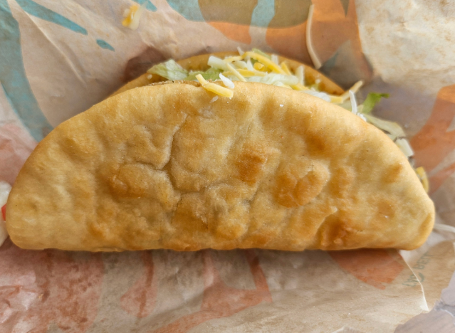 chalupa supreme at taco bell.