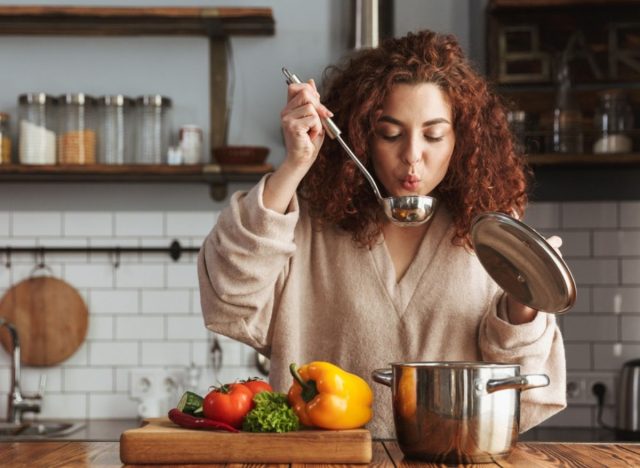 cook with senses