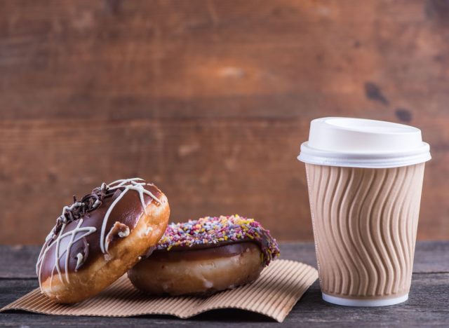 donut and coffee