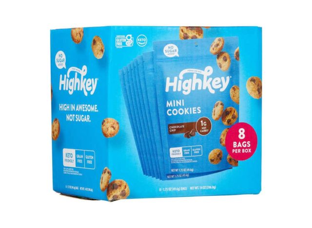 highkey mini chocolate chip cookies