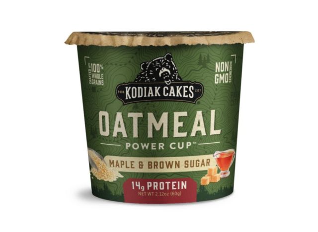 kodiak cakes maple brown sugar oatmeal power cup